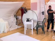 Sexy Blondie Roxy Black Showcases Her Curves Then Gets Banged Good - LETSDOEIT 2/16