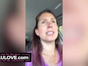 Babe sharing cunt spread closeups & dirty talking in between clips of real life behind the scenes adventures - Lelu Love 6/16