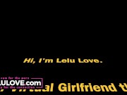 Redhead nude babe chatting about nudist resort adventures & wild birthday party & airplane drama for 1st timer - Lelu Love 1/16