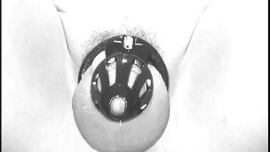Violet takes a ride in B&W