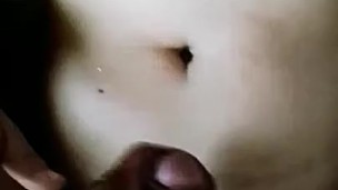 Recibiendo la leche me mi mejor amigo