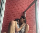 He masturbated my best friend on the balcony of her apartment 10/16