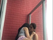 He masturbated my best friend on the balcony of her apartment 13/16