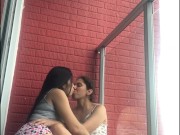 He masturbated my best friend on the balcony of her apartment 3/16