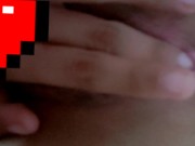 jugueteo con mi pequeño y lindo coño ♡