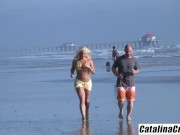 LICENSED TO BLOW - Ralph Long Picks Up Beach Slut Dayna 1/16