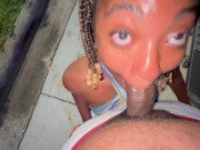 Married girl suck my dick in the parking lot like a lot lizard for free truck stop 10/16