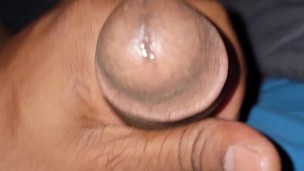 Late night dick stroking