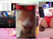 一緒にコスプレイヤーとHな動画を見る（パワーバニー） 10/16