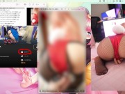 一緒にコスプレイヤーとHな動画を見る（パワーバニー） 16/16