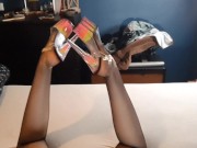 Reitstunde für unbeholfenen Mitbewohner!!!! German Teen!!!! 3/16