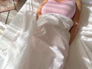 Latina teen girl gets creampie in the morning 1/16