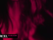 Sensual lesbian sex between 2 brunettes 2/16