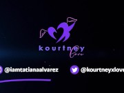 I catch my Foreign friend Masturbating in my panty and I get Fucked with a Big Cum Kourtney Love 1/16