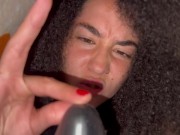 JOI Español-Preparado para venirte en 5 minutos en las tetas antes de que tu tío llegue? 4/16