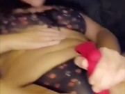 Fucking my pussy with a new toy 16/16