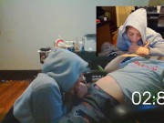 Heather Kane promised fan he would cum in under 60 seconds! 2/16