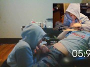 Heather Kane promised fan he would cum in under 60 seconds! 3/16