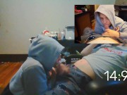 Heather Kane promised fan he would cum in under 60 seconds! 5/16