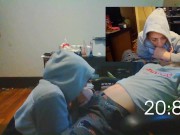 Heather Kane promised fan he would cum in under 60 seconds! 7/16