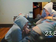 Heather Kane promised fan he would cum in under 60 seconds! 8/16