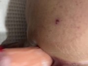 My Strap On Stories - Taking my new BackDoor Rabbit & 2 Strap-Ons for a test drive using HIS HOLE.💋 13/16