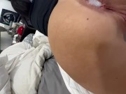 My Strap On Stories - He’s Sucked & made to wear a vibrating ButtPlug b4 I let his DICK fuck  my ASS 13/16