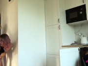 Mój napalony chłopak nie mógł przestać mnie ruchać, hydraulik był tuż za rogiem 12/16