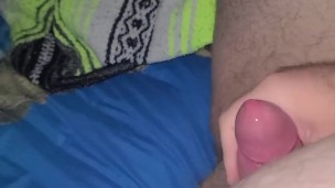 Chubby white male shooting massive load 020