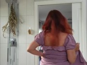 Feeling Sexy Trying on Clothes and Lingerie Compilation