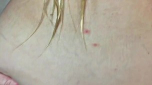 My roommate wanted to fuck after I got back from the gym and he creampied my tight pussy