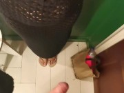 Public Fitting Room Blowjob Oral Sex - Shopping Mall 4/16