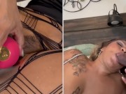 Sucking dick makes my pussy so wett 1/16