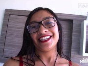 Hot Brunette Eva Cuervo Gets Her Latina Pussy Stuffed With Cock - MAMACITAZ 4/16