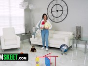 Desperate Indebted Babysitter Turns Into A Fuck Doll For Her New Sugarpops To Cash Out With Her Twat