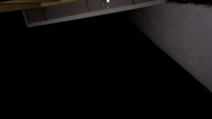 Uncut twink cock piss out of balcony