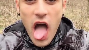 You cum in my mouth and I will play with your cum POV