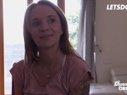 Nasty Slut Angel Piaff Kinky Solo Action After Interview - LETSDOEIT 7/16