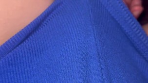 Getting Fingered Under the Blankets During Movie Night