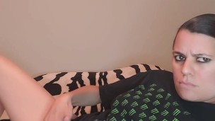Finger Fucking While Roommate is Home