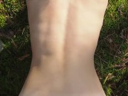 Perfect body girl gets cum in her ass outdoor 13/16