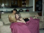 MI HERMANASTRO ME LLENA LA BOCA DE LECHE CUANDO MIS PADRES NO ESTAN 6/16