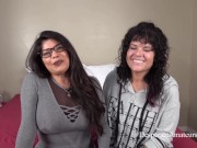 Casting Huge Tit Bbw Interracial Hot Desperate Amateurs sucking cock and getting fucked hard in BBC action 12/16