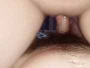 PUT IT IN! OLD MAN FUCKS HIS YOUNG STEPDAUGHTER WITHOUT A CONDOM, HOME SEX 14/16