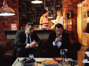 Nasty Sluts Sicilia & Cassie Fire Ravaged Deep In Their Tight Twats By Husbands - VIP SEX VAULT 3/16