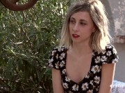 Ersties - Cintia Fingers Herself Outside 15/16