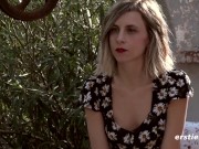 Ersties - Cintia Fingers Herself Outside 7/16