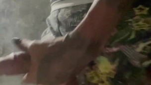 Twink with tattoos cumming a lot big load