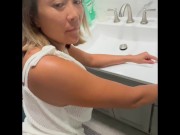 43 Bathroom creampie OnlyFans @ Appleliu76-76 6/16