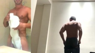 El Macho Sensual: Placer en la Ducha y Posducha Cargada de Seducción